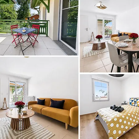 T2 Moderne Avec Balcon Et Stationnement Gratuit Arcachon